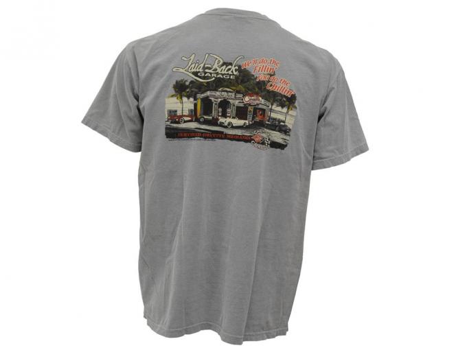 T-Shirt - Laid Back Garage - Gray