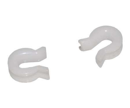 63-82 Rear Parking / Emergency Brake Cable Nylon Guides - 2 Pieces