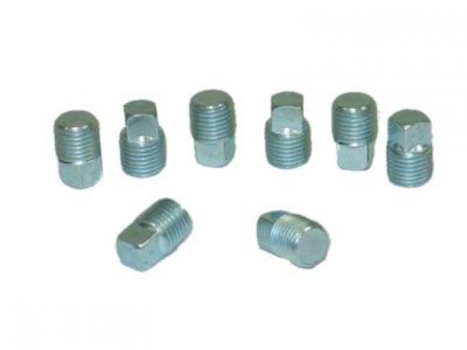 66-82 Emission Hole Plug - For Exhaust Manifold - Set 8 Pieces