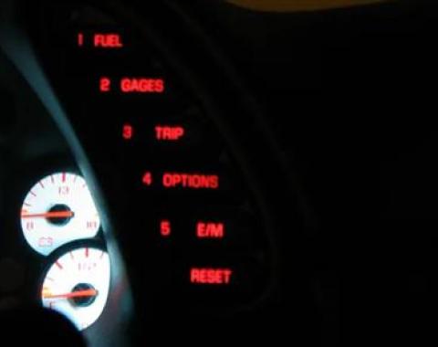 1997-2004 Dash and Window Switches LED Light Bulbs Kit