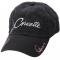 Hat - Ladies Black Corvette Sparkle Script