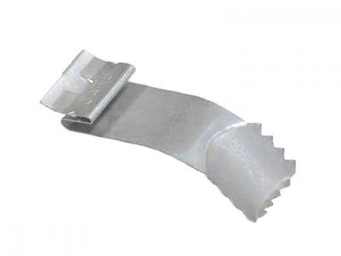 63-67 Top Ignition Shield Rear Grounding Clip - Except Fuel Injection