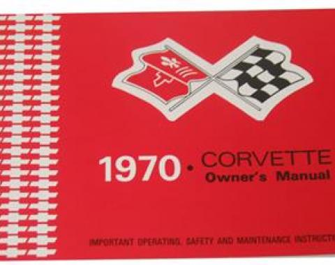 70 Owners Manual - Quality Reprints!
