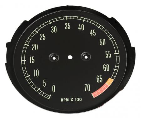 65-67 Tach / Tachometer Face - 6500 365-375hp And 425 And 435hp