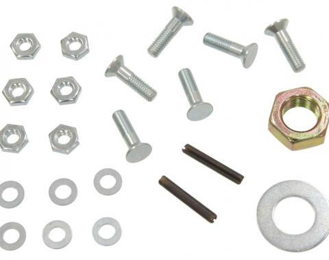 1956-1962 Steering Wheel Rivet Set Threaded Type Use With Reproduction Steering