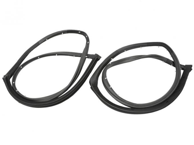 68-77 T-top Weatherstrip - Early 1977 - Correct OEM Latex Type Material