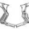 63-82 327 / 350 Side Mount Exhaust Kit - Stainless Steel By Dougs Headers