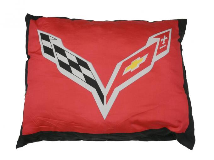 Crossed Flag Decorative Pillow