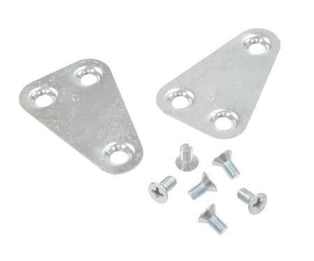 56-62 Door Lock Pivot Retainer Plate - With Screws