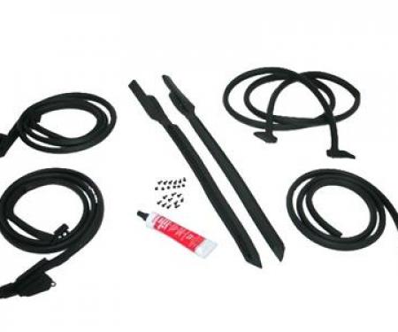 1969-1972 Convertible Body Weatherstrip Kit