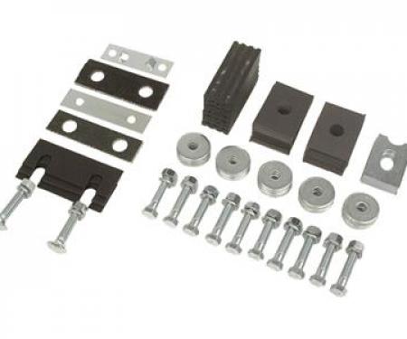 58-62 Body Mounting Set With Radiator Mount Kit