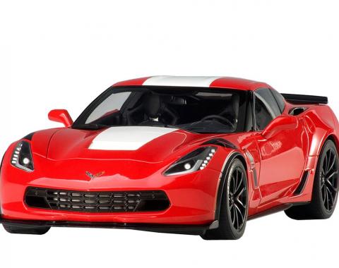 C7 Red Grand Sport Diecast/Composite 1/18th Scale Car