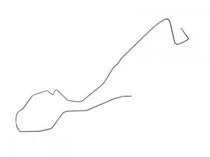 78-81 Fuel Tank Fuel Return Line - Right Hand Side Steel