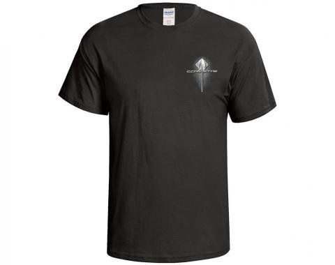 Men's C7 Stingray Emblem Black T-Shirt