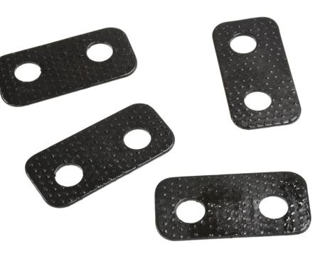 63-75 Deck Lid Catch Shim Set - On Body Anti Skid - 4 Pieces