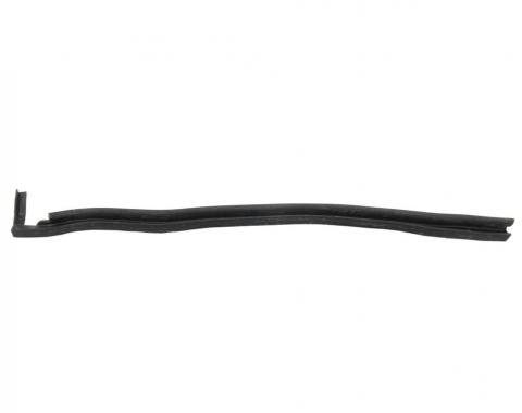 56-62 Hardtop Side Rail Weatherstrip - Horizontal Over Side Window Rh