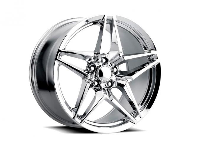 06-19 C7 ZR1 Rear Chrome 19 x 10 +79 Offset Wheel