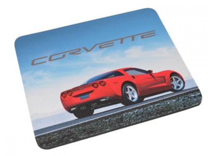 2005-2013 C6 Red Coupe Mouse Pad