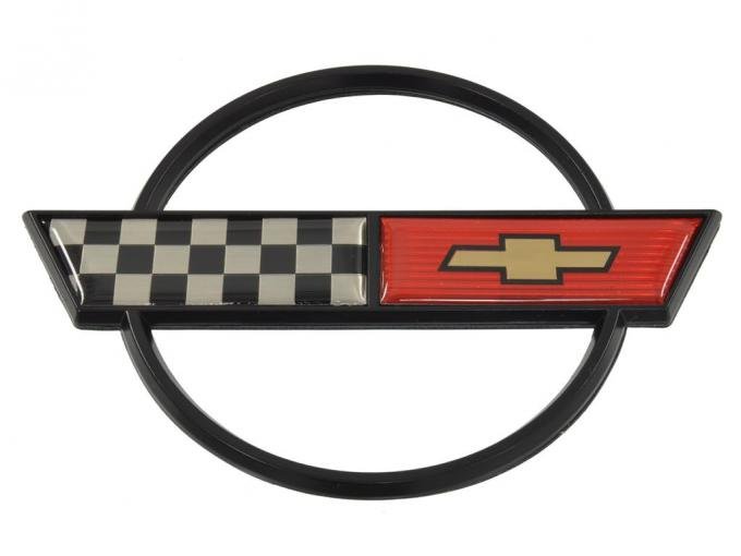 1984-1990 Gas Door Emblem Metal Correct Except 35th Anniversary