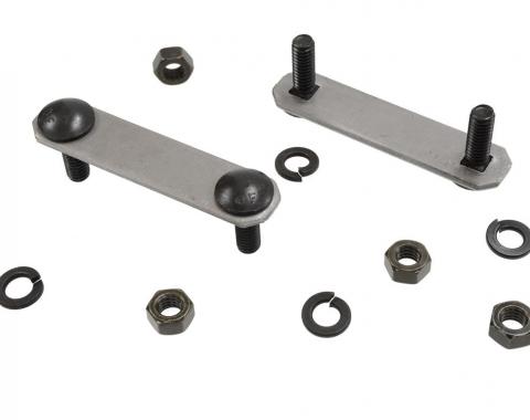 63-68 Steering Damper / Shock Bracket Bolt Plate - With Nut