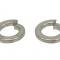 53-62 Rear Spring Mounting Eye Pin Nuts With Lockwashers - Set Of 4