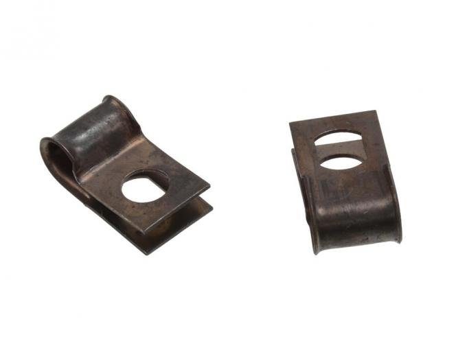 68-76 Hood Release Cable Clamp - On Hood
