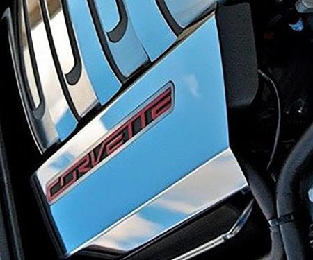2014-2019 Polished Stainless Steel Fuel Rail Covers