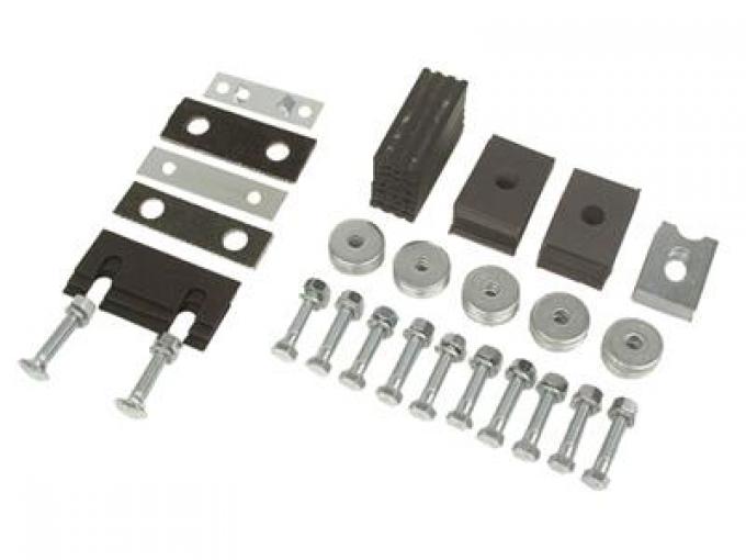 58-62 Body Mounting Set With Radiator Mount Kit