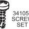 53-62 Body / Engine Compartment Screws Phillips Head - 10 Pieces