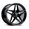 Factory Reproductions FR 29 &ndash; C7 ZR1 Corvette Replica Wheels 19x10 5x4.75 +79 HB 70.3 C7 ZR1 Satin Black with Cap 29910793403