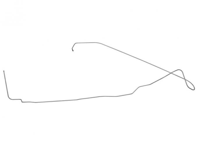 78-82 Fuel Tank Vapor Canister Return Line - Steel - Left Hand Side