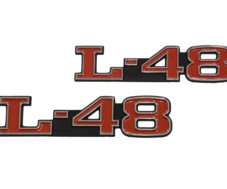 73-79 Hood Emblems - L48 Reproduction