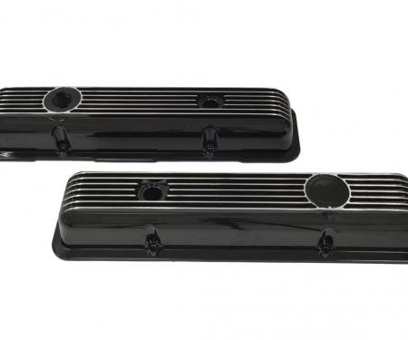 78-86 Valve Covers - L82 - Black Powder Coated Aluminum