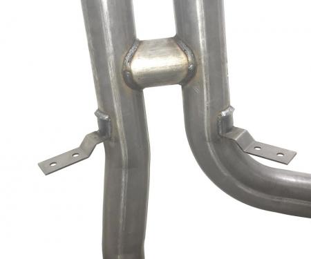 1980-1981 Dual Exhaust System With Headers And Stock Mufflers