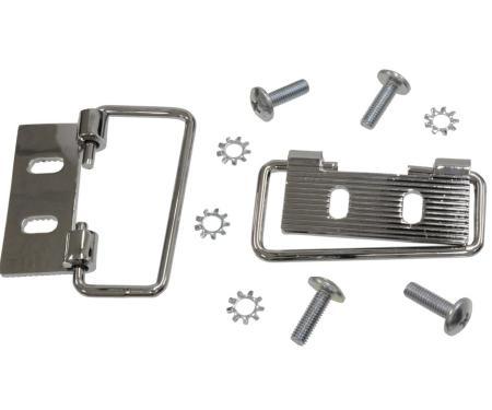 61-62 Soft Top / Convertible Top Latch - Rear Soft Top Latch On Top