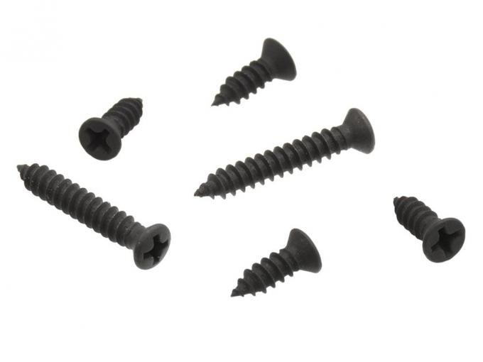 78-82 T-top Latch Cover Screws - 6 Pieces