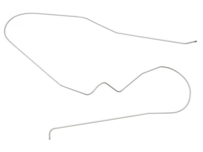 69-74 Fuel Tank Vent Return Line - Steel - Right Hand Side