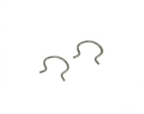 Redline Restomotive® 1956-1982 Chevrolet Corvette (56-62 Door Lock Knob / 79-82 Sunvisor Pin Cast Elbow) Clips