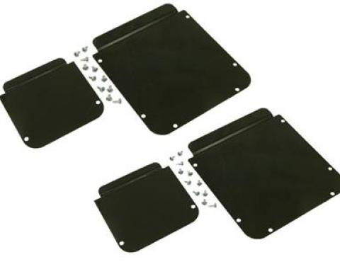 56-57 Door Access Plate Set - With Fasteners - 4 Pieces