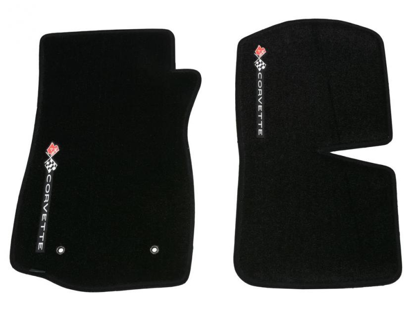 1968-1982 Floor Mats - Black With 68-82 Sideways C3 Logo - By Lloyd ...