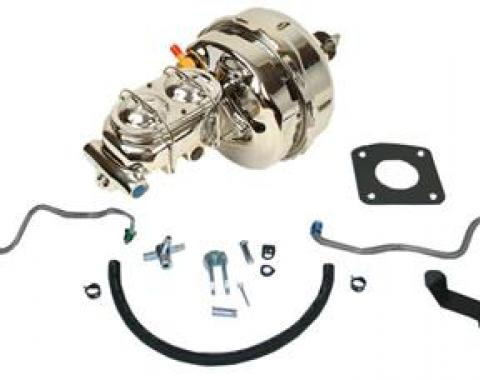 70-73 Power Brake Conversion With Chrome Master Cylinder And Booster