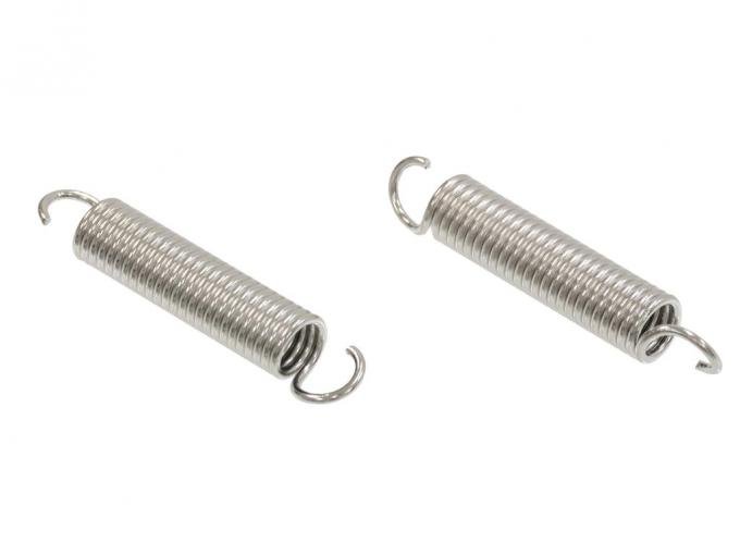 59-76 Hood Lock / Latch Tension Spring - Female - 1959 Late - Electro Polished S