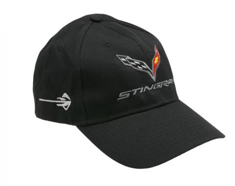 Black C7 Stingray Twill Hat