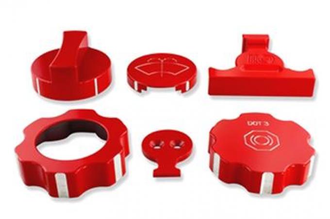 14-19 Painted Engine Cap Cover Set Z51 Or Z06 6 Pieces