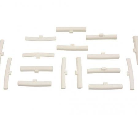 67 Seat Track Plastic Bushings - Set Of 16 Pieces