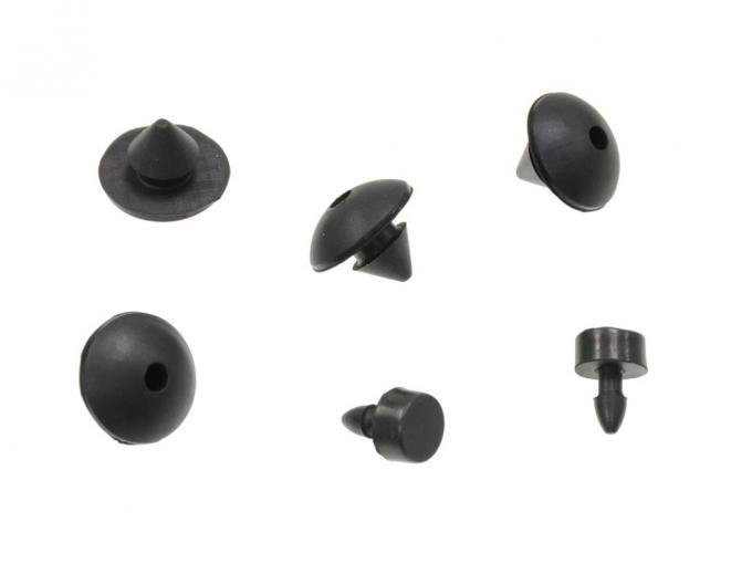 90-96 Gas Door Rubber Bumper ( Set Of 6 )