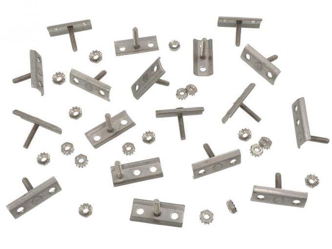 74-82 Bumper Retainer - Rear - 36 Pieces