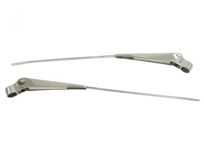 56-62 Windshield Wiper Arm - Brite Finish