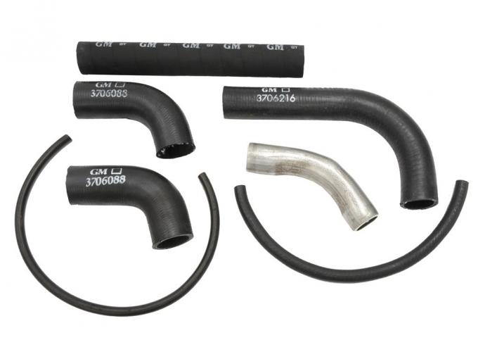 53-55 Radiator Hose Set - With Metal Elbow - 6-cylinder