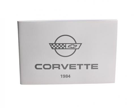 84 Owners Manual - Reprint-white Cover